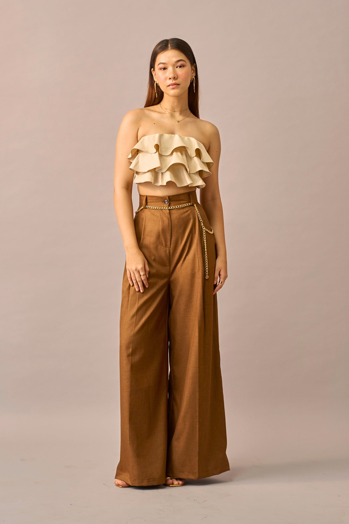 Caramel Pop – High Waist Trousers for Women