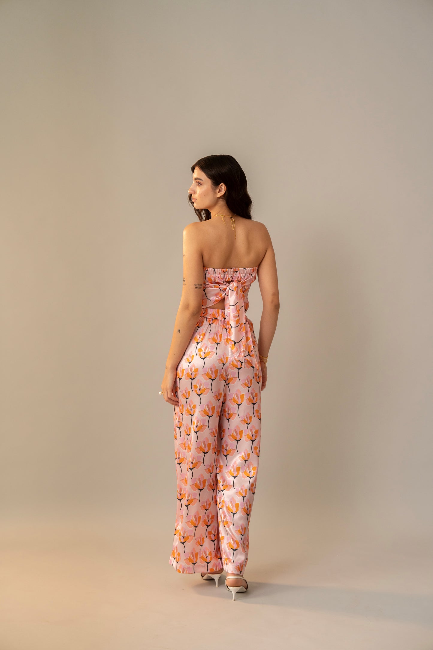 Lotus Bed Handkerchief top