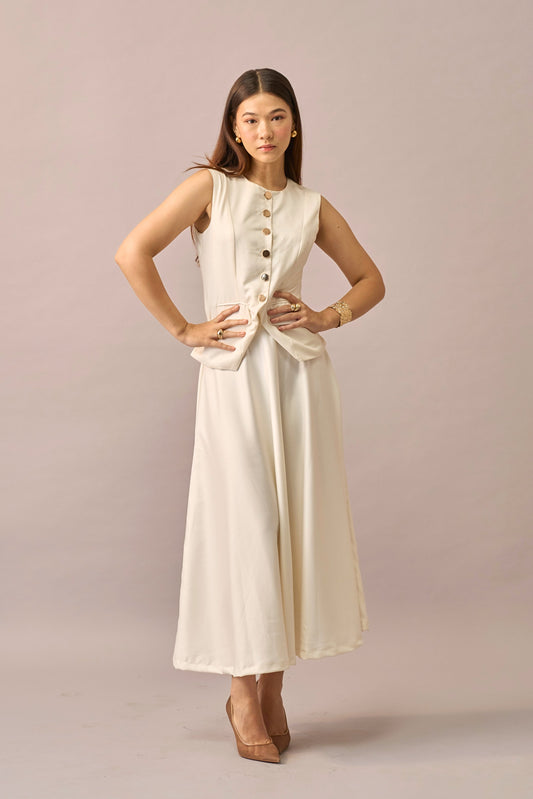 Ivory Hour - Tailored Waistcoat for Women
