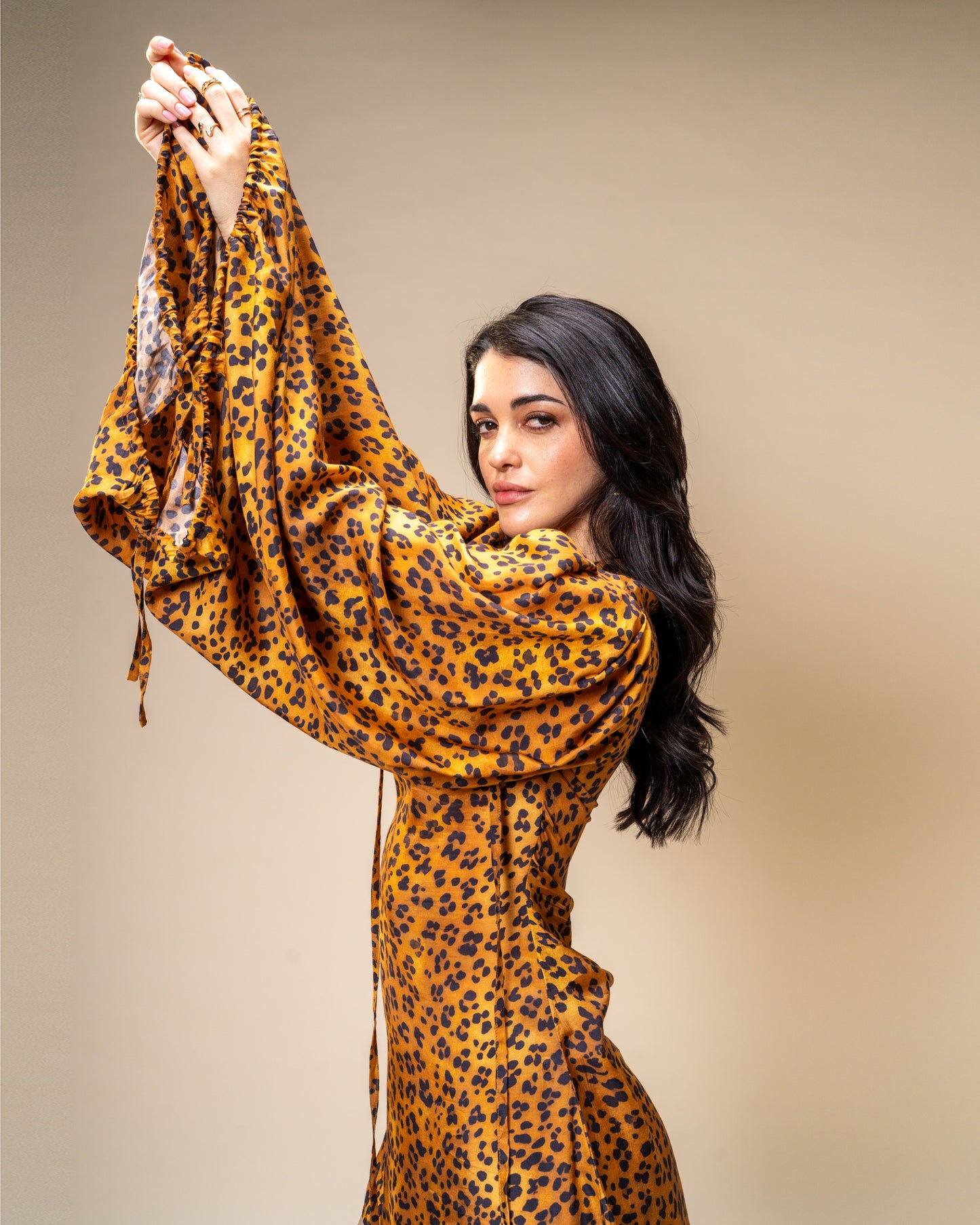 Untamed Leopard Print Mini Dress