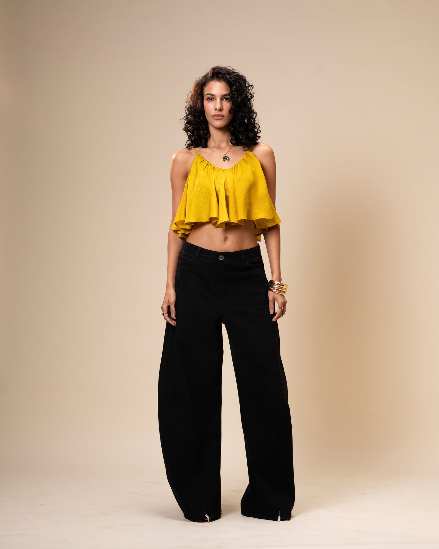 Spill Barrel Fit Black Denim