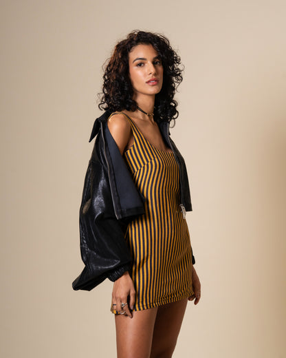 Edge Faux Leather Jacket