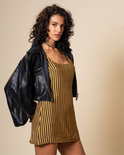 Edge Faux Leather Jacket