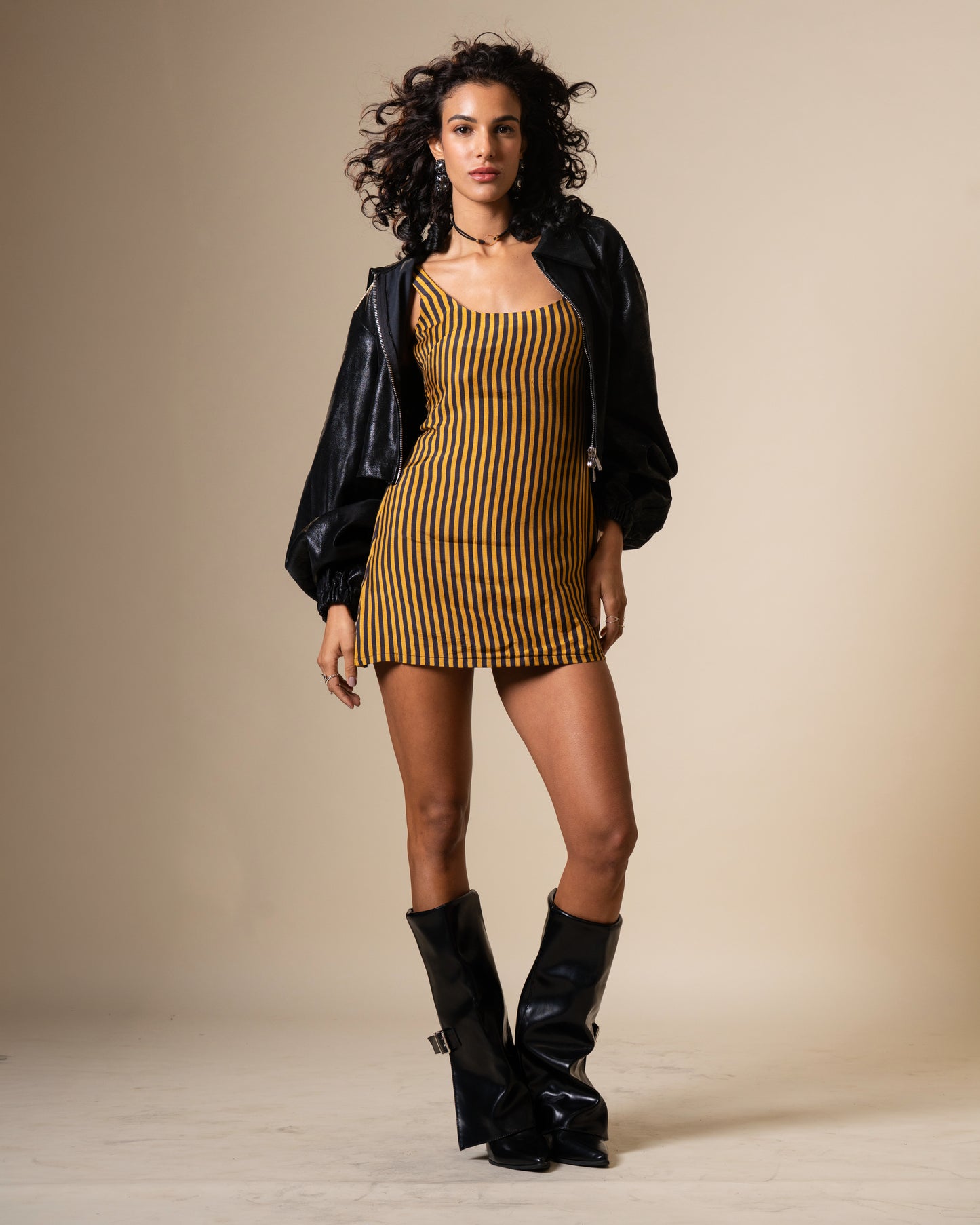 Edge Faux Leather Jacket