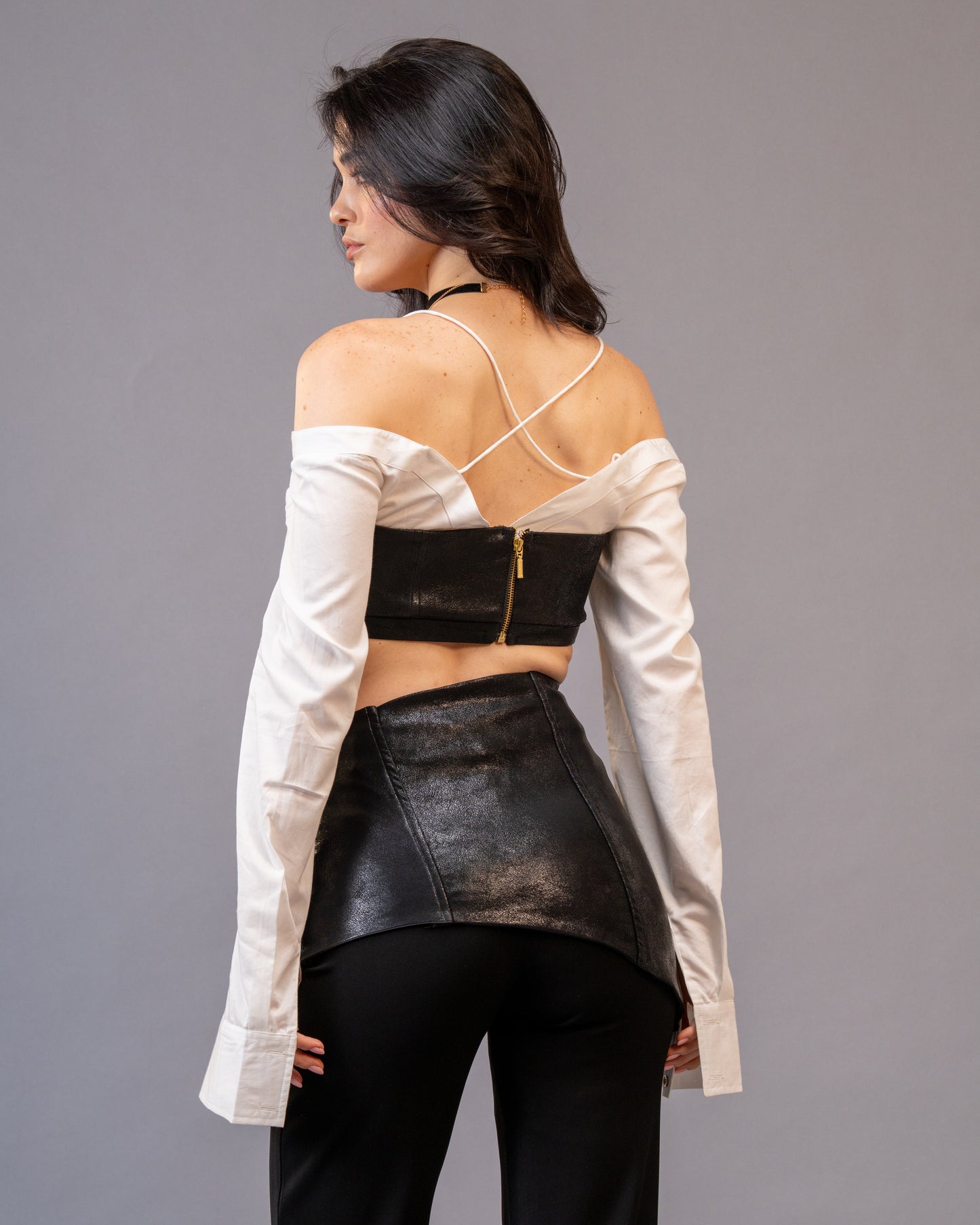 Restraint Leather Waistband