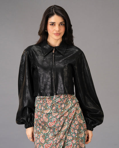 Drape Green Paisley Print Midi Dress