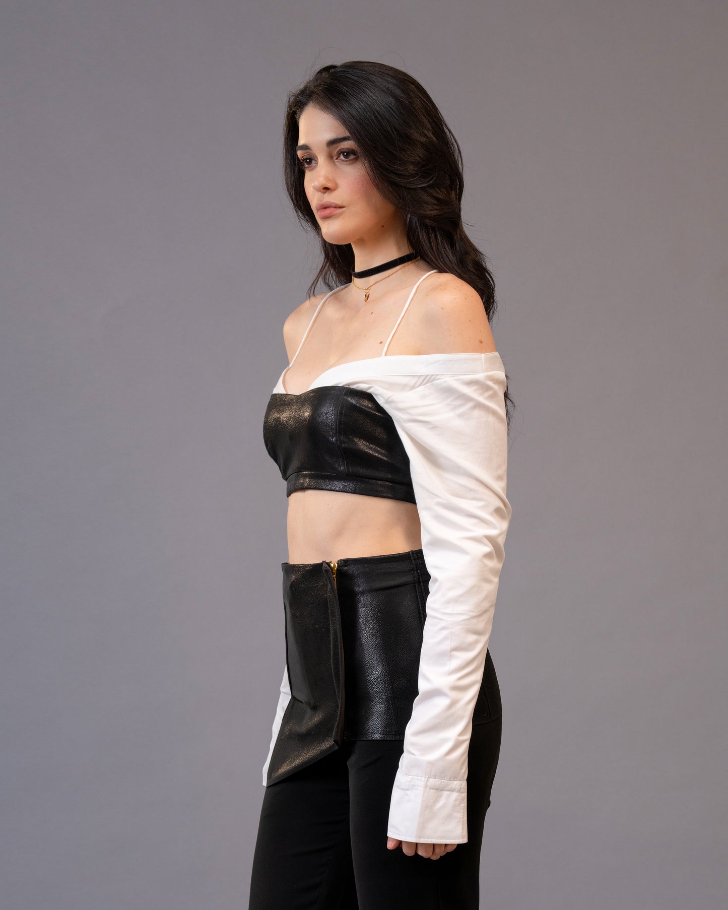 Restraint Leather Waistband