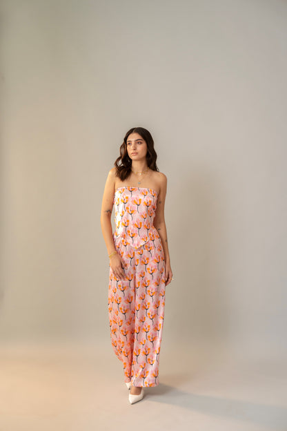 Lotus Bed Handkerchief top