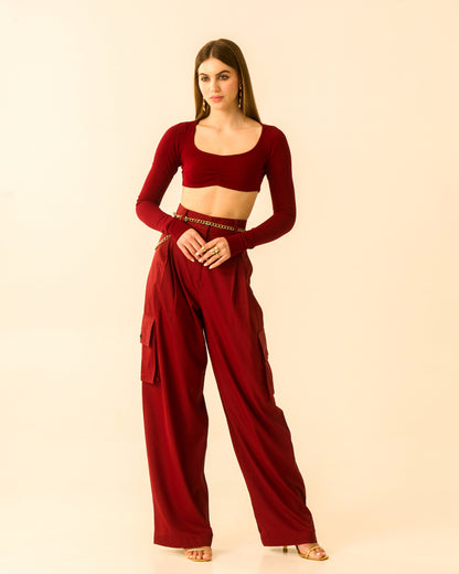 Velvet Flame Top