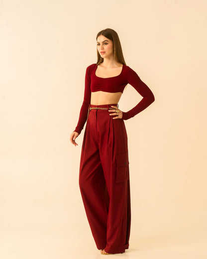 Velvet Flame Top