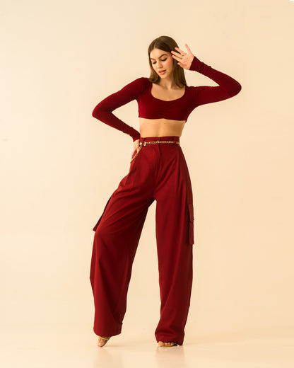 Velvet Flame Top
