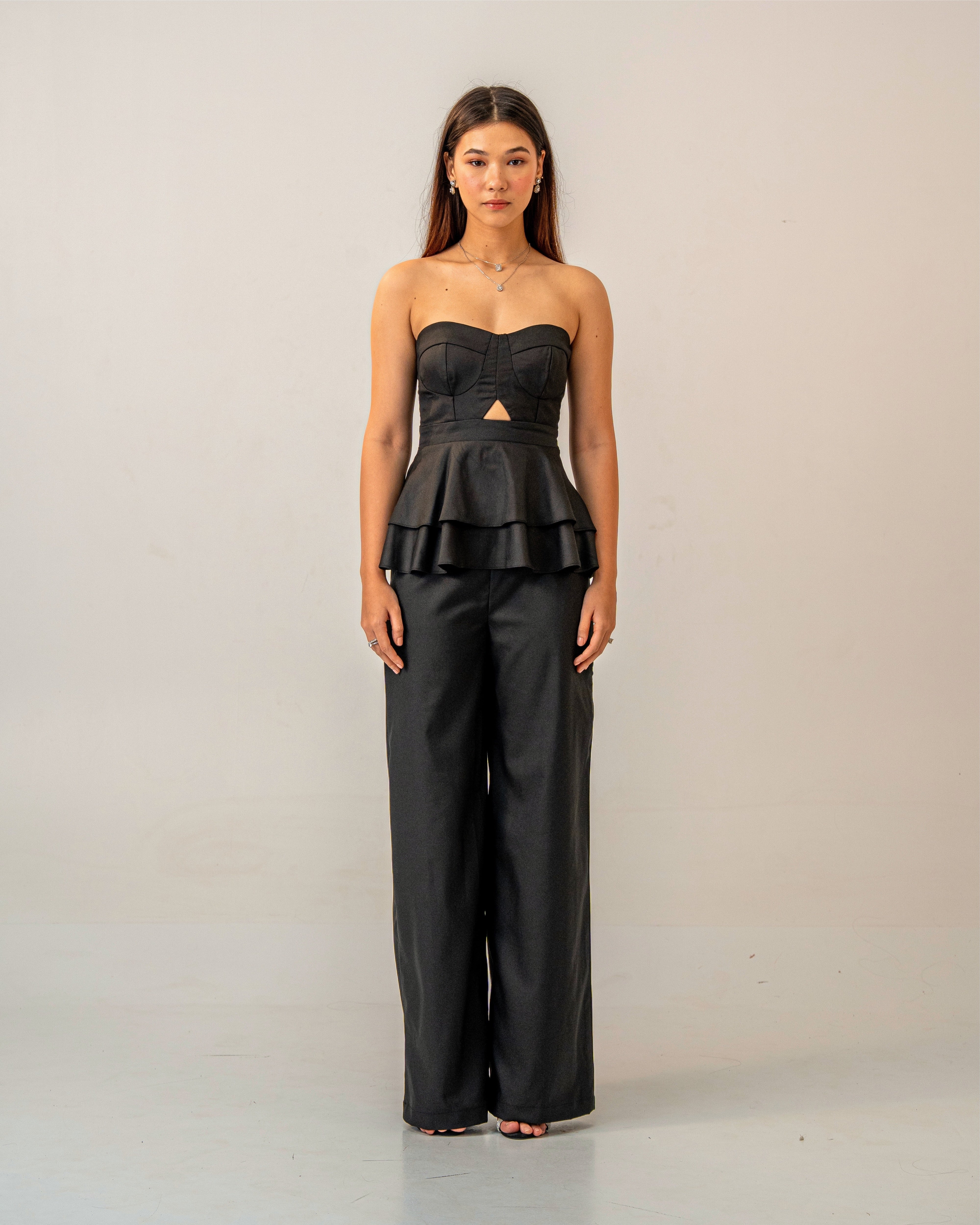 After Dark Top – Peplum Corset Style Top for Women – True West