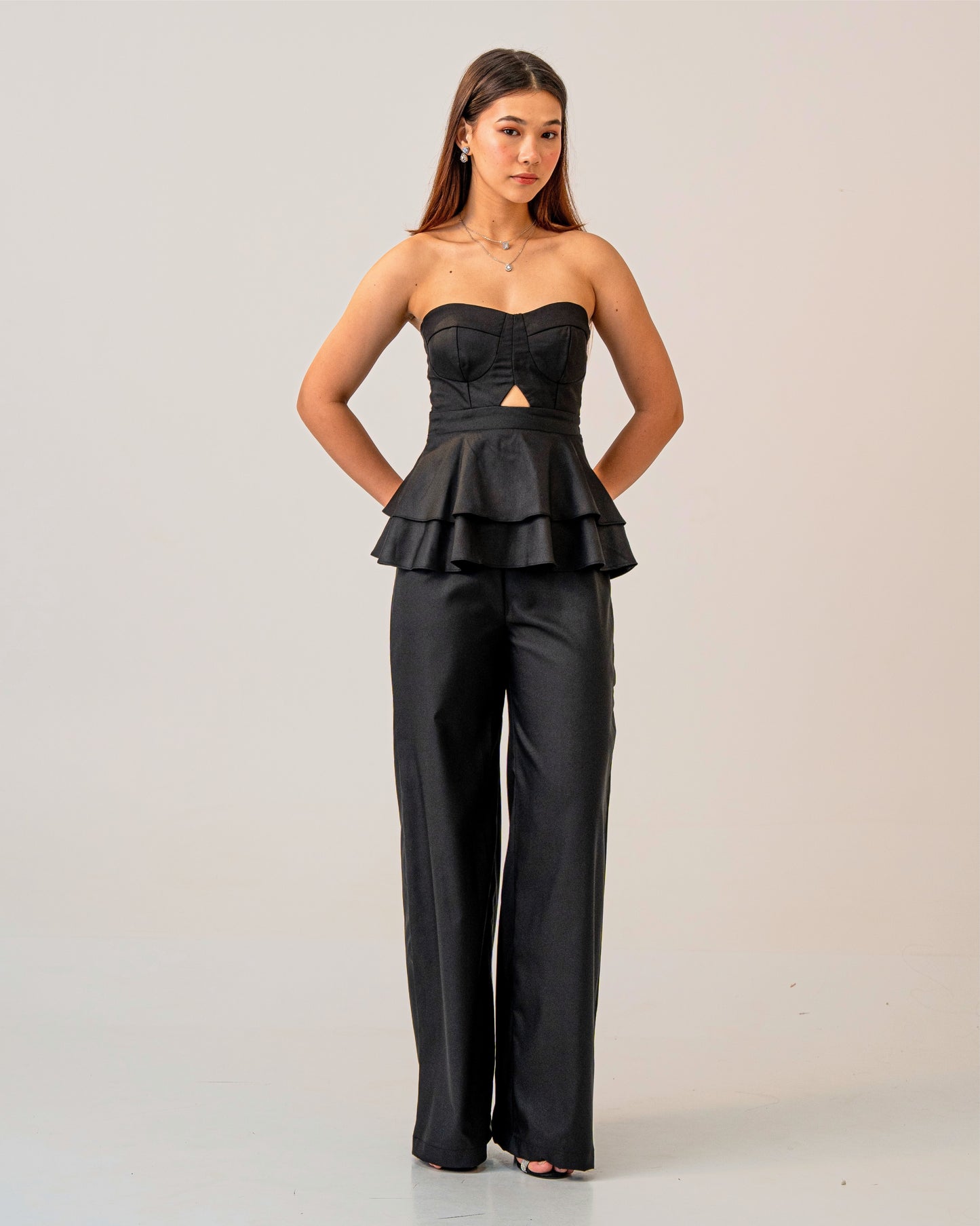 After Dark Top – Peplum Corset Style Top for Women